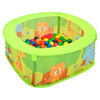vidaXL labdatenger gyerekeknek 300 labd&aacute;val 75 x 75 x 32 cm