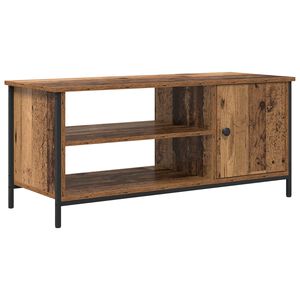 vidaXL TV szekr&eacute;ny 100 x 40 x 45 cm &Ouml;reg fa Szerelt Fa