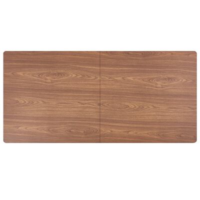 vidaXL barna MDF étkezőasztal 140 x 70 x 75 cm