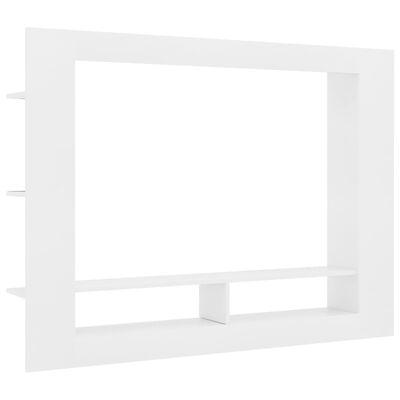 vidaXL fehér forgácslap TV-szekrény 152 x 22 x 113 cm