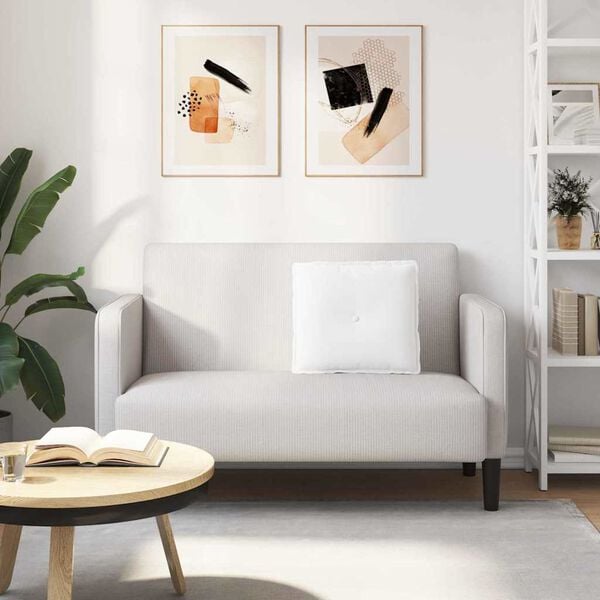 vidaXL H&aacute;tp&aacute;rna Feh&eacute;r 50 x 19 x 45 cm sz&ouml;vet