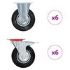 vidaXL 12 db g&ouml;rgő 125 mm