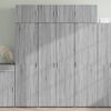 vidaXL sz&uuml;rke sonoma szerelt fa magasszekr&eacute;ny 80 x 42,5 x 185 cm