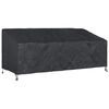 vidaXL Kerti Pad Bor&iacute;t&oacute; Fekete 200 x 100 x 89 cm 210D Oxford Sz&ouml;vet