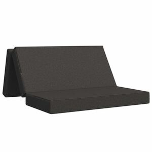 vidaXL &Ouml;sszecsukhat&oacute; kanap&eacute;&aacute;gy 120 x 67 x 45 cm S&ouml;t&eacute;tsz&uuml;rke