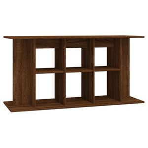 vidaXL barna t&ouml;lgysz&iacute;nű szerelt fa akv&aacute;riumi &aacute;llv&aacute;ny 120 x 40 x 60 cm