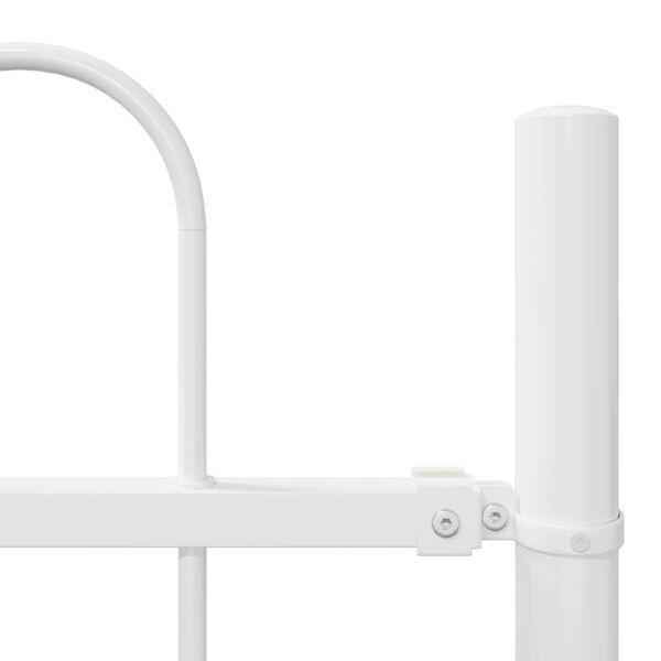 vidaXL Kerti Ker&iacute;t&eacute;s 4 pcs Feh&eacute;r 6,8 x 1 m Porfestett ac&eacute;l