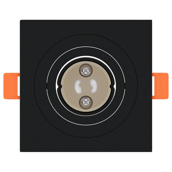 vidaXL Spotlámpák fényszórókkal 24 pcs Fekete 9 x 9 x cm Alumínium