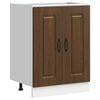 vidaXL Mosogat&oacute; sljzat szekr&eacute;ny Kalmar barna t&ouml;lgy 60x46x81,5 cm