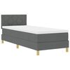 vidaXL LED Box Spring &Aacute;gy p&aacute;rn&aacute;val S&ouml;t&eacute;tsz&uuml;rke 80 x 200 cm sz&ouml;vet