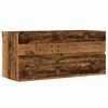 vidaXL antik fa sz&iacute;nű szerelt fa mosd&oacute;szekr&eacute;ny 100 x 38,5 x 45 cm