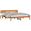 vidaXL &Aacute;gykeret fejt&aacute;ml&aacute;val Faggy&uacute; barna 180 x 200 cm T&ouml;m&ouml;r fenyőfa
