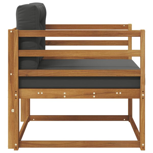 vidaXL K&uuml;lt&eacute;ri k&ouml;z&eacute;pső kanap&eacute; T&ouml;m&ouml;r Ak&aacute;cfa Term&eacute;szetes