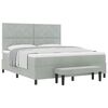 vidaXL Boxrug&oacute;s &aacute;gy fejt&aacute;ml&aacute;val Vil&aacute;gossz&uuml;rke 200 x 180 cm B&aacute;rsony
