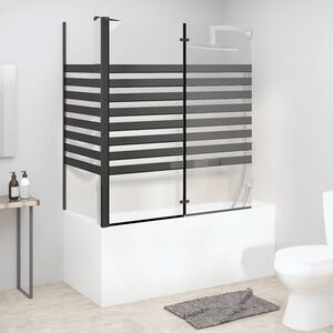 vidaXL cs&iacute;kos edzett &uuml;veg f&uuml;rdőparav&aacute;n 120 x 68 x 130 cm