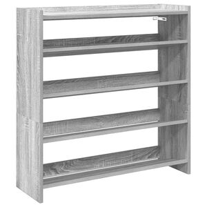 vidaXL sz&uuml;rke sonoma sz&iacute;nű szerelt fa cipőtart&oacute; 80x25x81 cm