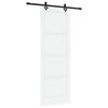 vidaXL Cs&uacute;sz&oacute; ajt&oacute; ORKDAL Feh&eacute;r 83 x 232 cm T&ouml;m&ouml;r Fenyőfa