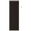 vidaXL Zsaluzia S&ouml;t&eacute;t Barna 75 x 250 cm 35 mm Massz&iacute;v Paulownia fa
