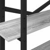 vidaXL K&ouml;nyvespolc Sz&uuml;rke Sonoma 100 x 33,5 x 178 cm Faanyag