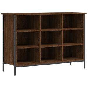 vidaXL barna t&ouml;lgysz&iacute;nű szerelt fa cipősszekr&eacute;ny 100x35x70 cm