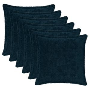 vidaXL P&aacute;rna huzat 6 db HOUTEN S&ouml;t&eacute;tk&eacute;k 30 x 30 cm Műny&uacute;l Szőr