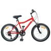 vidaXL Gyerek Bicikli 24 H&uuml;velyk 6-Speed 8-12 &eacute;ves korig Piros