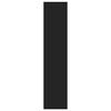 vidaXL fekete szerelt fa magasszekrény 70 x 41 x 185 cm