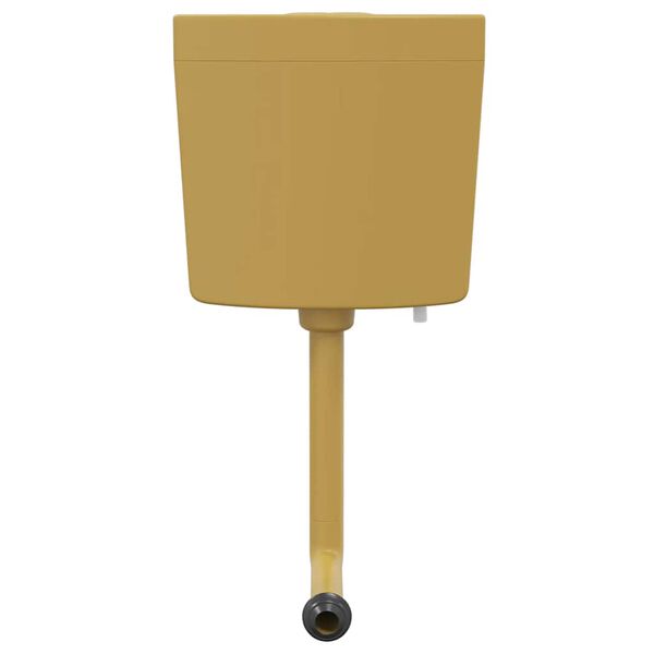 vidaXL curry sárga WC-tartály alsó vízbemenettel 3/6 liter