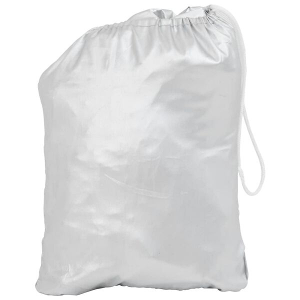 vidaXL ez&uuml;stsz&iacute;nű f&eacute;l aut&oacute;huzat kamp&oacute;kkal L