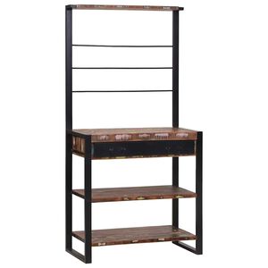 vidaXL Konyhai polc Sokszínű 80 x 40 x 160 cm