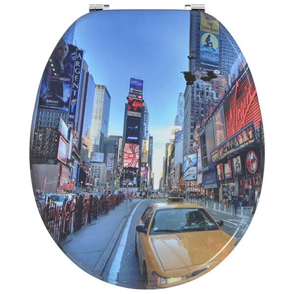 vidaXL WC &uuml;lőke Soksz&iacute;nű 44 x 38 cm MDF lap