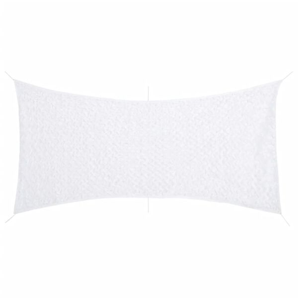 vidaXL feh&eacute;r kamufl&aacute;zsh&aacute;l&oacute; t&aacute;rol&oacute;zs&aacute;kkal 506x279 cm