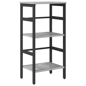 vidaXL K&ouml;nyvespolc 2 szintes 40 x 29,5 x 81 cm Szerelt Fa