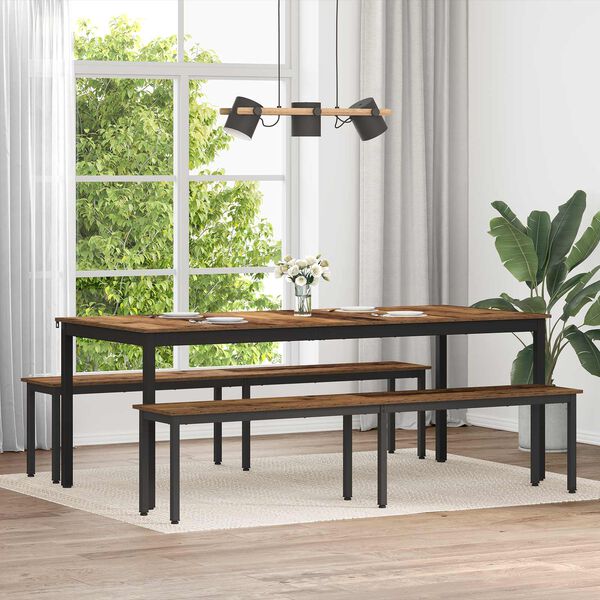 vidaXL pad &Ouml;reg fa 200 x 35 x 45 cm Faanyag