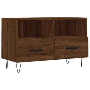 vidaXL barna t&ouml;lgysz&iacute;nű szerelt fa TV-szekr&eacute;ny 80 x 36 x 50 cm
