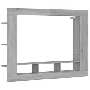 vidaXL sz&uuml;rke sonoma sz&iacute;nű szerelt fa TV-szekr&eacute;ny 152x22x113 cm