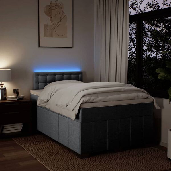 vidaXL vil&aacute;gossz&uuml;rke sz&ouml;vet rug&oacute;s &aacute;gy matraccal 120 x 190 cm