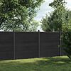 vidaXL sz&uuml;rke WPC ker&iacute;t&eacute;spanel 353 x 186 cm