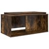 vidaXL K&aacute;vasztal Szett 2 db F&uuml;st&ouml;lt t&ouml;lgy 90 x 48 x 40 cm Szerelt Fa