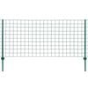 vidaXL Euro Fence zöld acélkerítés 20 x 1 m