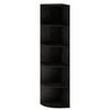 vidaXL Sarokpolc 5 szintes 41,5 x 41,5 x 178 cm Szerelt Fa