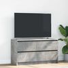 vidaXL betonsz&uuml;rke szerelt fa TV-szekr&eacute;ny 100x35x54 cm
