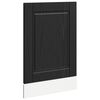vidaXL Mosogat&oacute;g&eacute;p panel PORTO Fekete t&ouml;lgy 45 x 1,5 x 57 cm