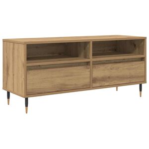 vidaXL TV szekr&eacute;ny fi&oacute;kkal Artisan t&ouml;lgy 100 x 34,5 x 44,5 cm