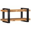 vidaXL fali polc 70x33x35 cm t&ouml;m&ouml;r fa ak&aacute;cfa