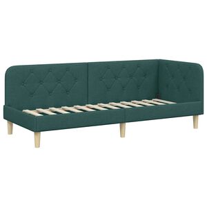 vidaXL Sarok&aacute;gy keret S&ouml;t&eacute;tz&ouml;ld 80 x 200 cm sz&ouml;vet