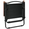 vidaXL 2 db fekete oxford szövet camping szék 54 x 43 x 59 cm