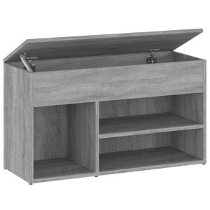 vidaXL sz&uuml;rke sonoma sz&iacute;nű cipőt&aacute;rol&oacute; pad 80 x 30 x 45 cm