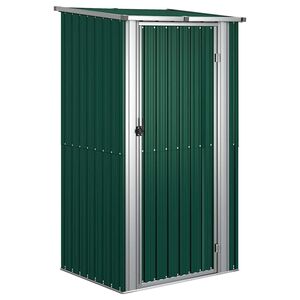 vidaXL z&ouml;ld kerti f&eacute;szer horganyzott ac&eacute;lb&oacute;l 118,5 x 97 x 209,5 cm