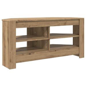 vidaXL SarokTVSzekr&eacute;ny 102 x 40,5 x 45 cm Artisan t&ouml;lgy Szerelt Fa